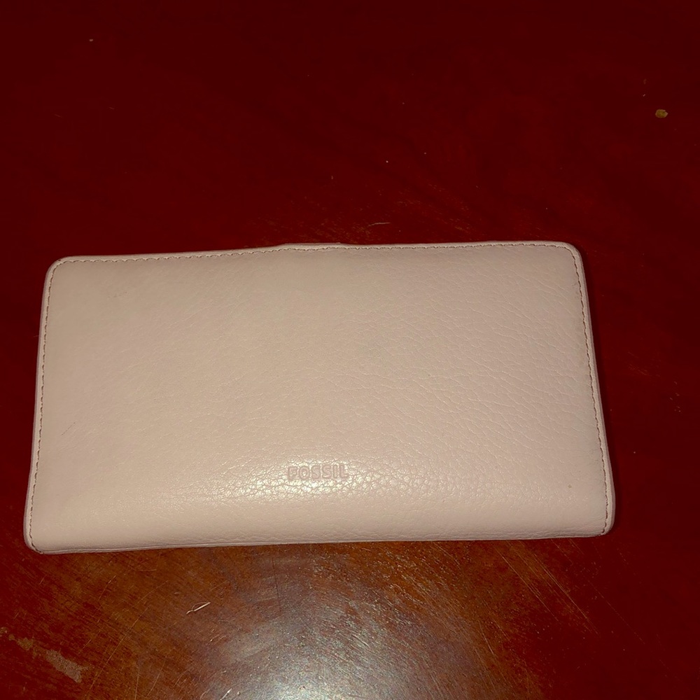 Pink Fossil Wallet